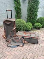 Longchamp Boxford tassenset  - vintage - set van 3 tassen, Ophalen, Zo goed als nieuw, Groen, Overige typen