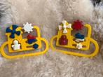 Vintage baby rammelaars 2x, Ophalen of Verzenden, Gebruikt, Rammelaar