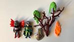 Playmobil 4147 onderdelen ridder draken rots set boom schild, Ophalen, Zo goed als nieuw