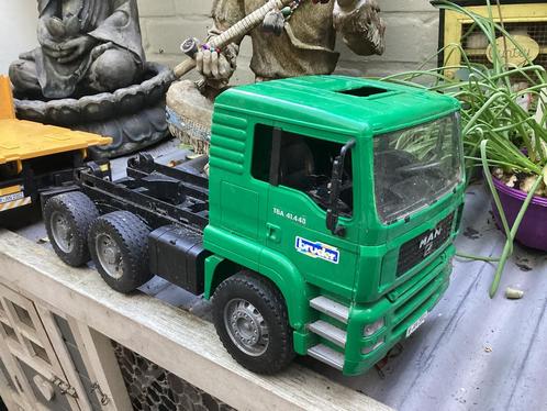 M.A.N. Van Bruder, Hobby en Vrije tijd, Modelauto's | Overige schalen, Gebruikt, Bus of Vrachtwagen, Ophalen of Verzenden