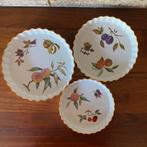 3 vintage taart quiche vormen, Huis en Inrichting, Keuken | Servies, Ophalen of Verzenden, Overige stijlen, Glas, Schaal of Schalen