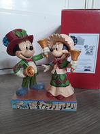 Mickey & Minnie Kerst - Disney Traditions Jim Shore Beeld, Ophalen of Verzenden, Nieuw