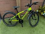 Rockrider ST500 24” lime geel fluor, Fietsen en Brommers, Fietsen | Jongens, 24 inch, Ophalen of Verzenden, Zo goed als nieuw