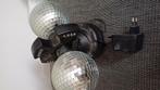 Rondraaiende discobol met kleuren verlichting, Ophalen of Verzenden, Zo goed als nieuw