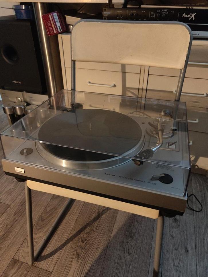 Sansui SR-232 Auto-Return Platenspeler zonder naald 100 euro, Audio, Tv en Foto, Platenspelers, Gebruikt, Platenspeler, Overige merken