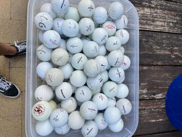 AA kwaliteit golfballen voor € 0,25 per stuk (2 x gewassen) beschikbaar voor biedingen