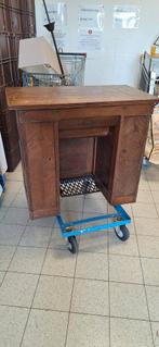 Oude trapnaaimachine, Ophalen