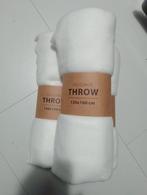 Fleece dekens nieuw 3x, Ophalen, Nieuw