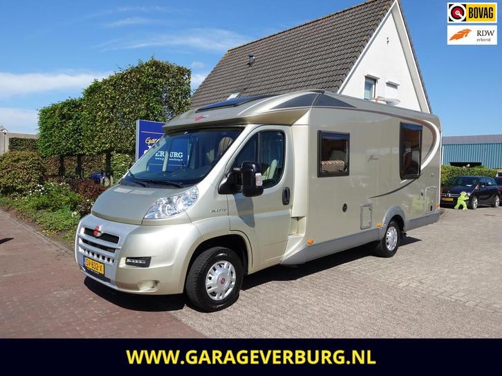 Buerstner Nexxo T687 / 4 persoons / Queensbed / Uniek 47.646, Caravans en Kamperen, Campers, Bürstner, Diesel, Handgeschakeld