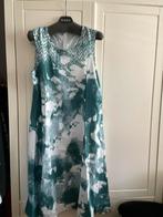 NIEUWE zomerjurk XL / 42 groen witte print, Van Halen Mode, Maat 42/44 (L), Nieuw, Ophalen of Verzenden