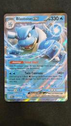 Blastoise EX (MEW 009/165) Pokémon kaart, Hobby en Vrije tijd, Verzamelkaartspellen | Pokémon, Ophalen of Verzenden, Zo goed als nieuw
