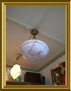 Oude roze gewolkte lamp, Antiek en Kunst, Antiek | Lampen, Ophalen