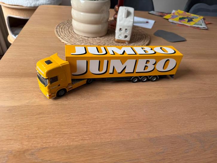 Scania Jumbo modelvrachtwagen, Hobby en Vrije tijd, Modelauto's | 1:50, Zo goed als nieuw, Bus of Vrachtwagen, Ophalen of Verzenden