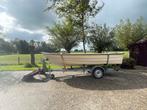 Opknap boot te koop + trailer + 9.9 pk 4 takt Mercury, Gebruikt, Staal, Ophalen of Verzenden, Benzine