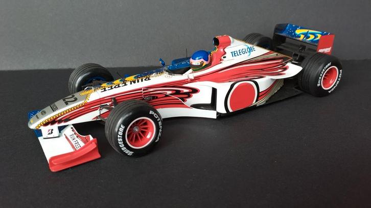 BAR 01 Supertec Jacques Villeneuve 1:18 Minichamps Pol, Hobby en Vrije tijd, Modelauto's | 1:18, Zo goed als nieuw, Ophalen of Verzenden