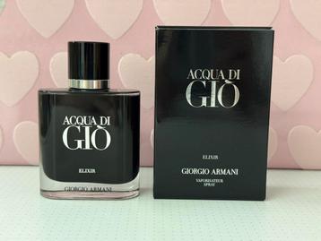 Armani acqua di gio elixer parfum 50ml beschikbaar voor biedingen