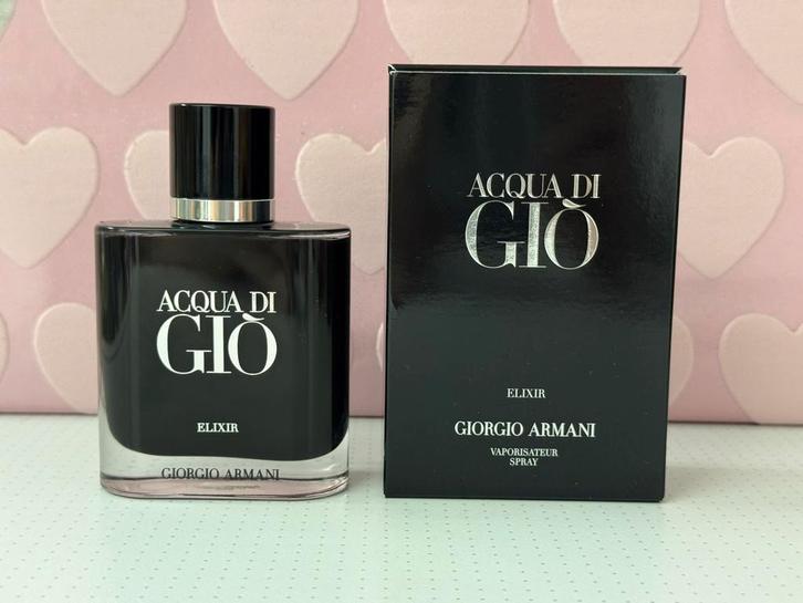 Armani acqua di gio elixer parfum 50ml, Sieraden, Tassen en Uiterlijk, Uiterlijk | Parfum, Nieuw, Ophalen of Verzenden