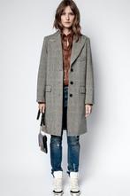 Zadig & voltaire wollen mantel nieuw, Zadig & Voltaire, Overige kleuren, Nieuw, Ophalen of Verzenden