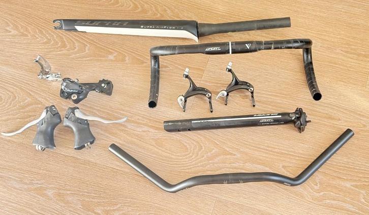 Shimano / Supra / San Marco racefiets onderdelen, Fietsen en Brommers, Fietsonderdelen, Gebruikt, Algemeen, Overige typen, Ophalen of Verzenden