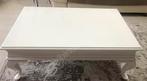Stijlvolle witte salontafel, Huis en Inrichting, Ophalen, Barok, Vierkant, Zo goed als nieuw