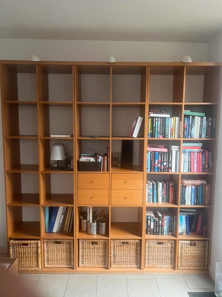 Ikea Billy kasten lichtbeuken, Huis en Inrichting, Kasten | Boekenkasten, Zo goed als nieuw, 50 tot 100 cm, 200 cm of meer, 25 tot 50 cm