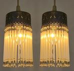 5 beschikbaar vintage opaline kristallen staafjes hanglamp, Ophalen of Verzenden, Baak, Baak, Baak
