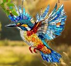 Raamhanger ijsvogel in vlucht, Verzenden, Nieuw
