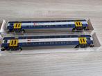 fleischmann wagons van de zurich s bahn gele deuren, Gelijkstroom, Fleischmann, Wagon, Ophalen of Verzenden