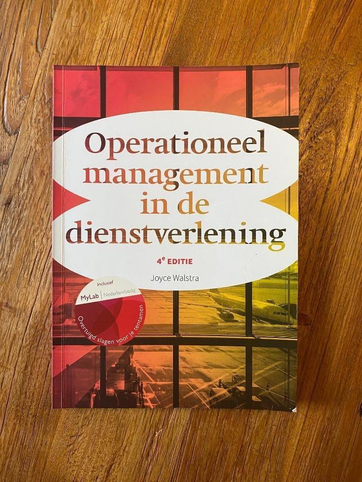 Operationeel management in de dienstverlening, Boeken, Studieboeken en Cursussen, Zo goed als nieuw, HBO, Ophalen of Verzenden