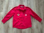 Complete rode scoutingblouse, Bever uniform, Scoutfit, 134., Verzamelen, Scouting, Scoutfit, Onbekend, Ophalen of Verzenden, Zo goed als nieuw