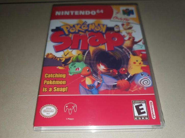 Pokemon Snap N64 Game Case (2), Spelcomputers en Games, Games | Nintendo 64, Zo goed als nieuw, Verzenden