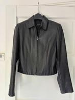 Leren jasje Claudia strater 36, Kleding | Dames, Jasjes, Kostuums en Pakken, Zwart, Ophalen of Verzenden, Zo goed als nieuw, Jasje