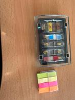 Vintage Post-it Index Tabs en Notes Dispenser, Ophalen of Verzenden