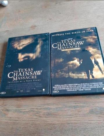 The Texas Chainsaw Massacre & The Beginning dvd's.
 beschikbaar voor biedingen
