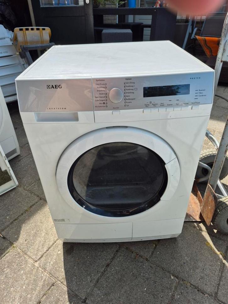 Leuke Aeg 8 kg warmtepomp droger A+, Huis en Inrichting, Keuken | Keukenbenodigdheden, Zo goed als nieuw, Ophalen
