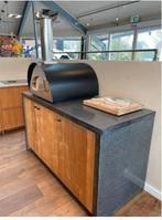 LUXE BUITENKEUKEN MET PRONTO PIZZA OVEN, Ophalen, Maatwerk, Houtskool, Nieuw