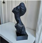90's A. Danel H 55 cm art deco beeld Pearls vrouw met parels, Ophalen of Verzenden, Huis en Inrichting