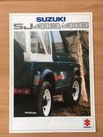 Autofolder/Brochure  Suzuki  SJ  413  /  410     1986     NL, Nieuw, Ophalen of Verzenden