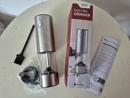 Set Elektrische Peper en zoutmolen, Huis en Inrichting, Keuken | Keukenbenodigdheden, Nieuw, Ophalen of Verzenden
