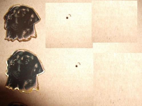 Honden pins zwarte labrador, stafford, border, Verzamelen, Speldjes, Pins en Buttons, Zo goed als nieuw, Verzenden