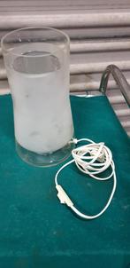 tafellamp glas en rvs, Ophalen of Verzenden, 'T Olde Gre-j, Info@toldegrej.nl, Endepoelstraat 20f Didam