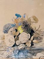 Aquarel Gerardine Jacoba van de Sande Bakhuyzen, Antiek en Kunst, Kunst | Schilderijen | Klassiek, Ophalen of Verzenden