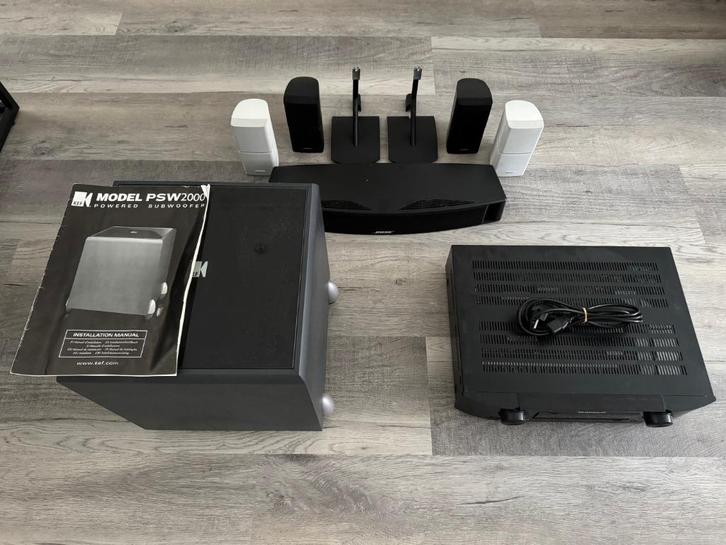 Marantz NR1504 / Bose VCS-10 / 4x Bose Acoustimass, Audio, Tv en Foto, Home Cinema-sets, Gebruikt, Overige spelers, 5.1-systeem