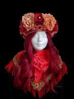 Bloemenband met Sjaal - Prachtige Accessoire, Maat 38/40 (M), Nieuw, Ophalen of Verzenden, Overige thema's