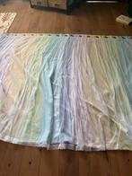 Regenboog gordijnen met sterretjes en voile overgordijn, Huis en Inrichting, Ophalen, Overige kleuren, 200 cm of meer, Zo goed als nieuw