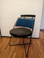 Design eetkamer stoelen Vintage jaren 80-90, Vier, Gebruikt, Vintage, Metaal