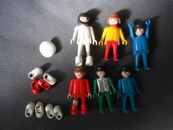 6 playmobil poppetjes geobra 1974 beschikbaar voor biedingen