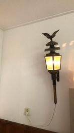 Antieke koetslamp koper, Ophalen, Gebruikt, Metaal, Vintage