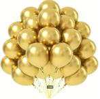 Gouden ballonnen 30 stuks, Verzenden, Nieuw, Versiering, Verjaardag