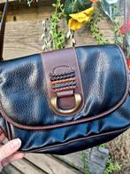 Super nette stoere vintage leren schoudertas, Sieraden, Tassen en Uiterlijk, Tassen | Schoudertassen, Ophalen of Verzenden, Zo goed als nieuw